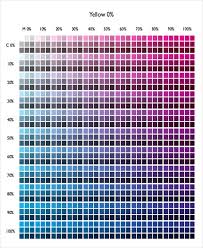 color chart 10 free word pdf
