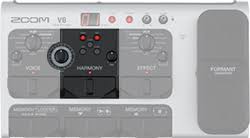 Zoom V6 Multi Effects Vocal Processor Zoom