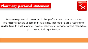 Pharmacy School Personal Statement   Best Template Collection Personal Statement Pharmacy Sample