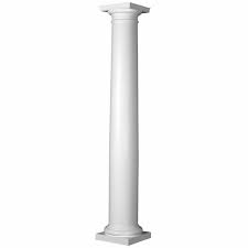 fiberglass tapered smooth column with