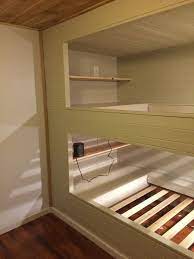 Diy Wall To Wall Built In Bunk Beds And