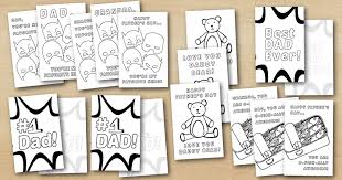 day cards to color for dad and grandpa