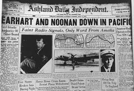Image result for earhart and noonan in Lae