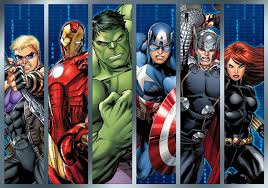 Marvel Avengers Wall Paper Mural