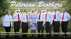 peterson brothers funeral home