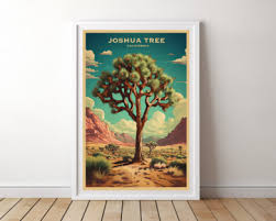 Joshua Tree California Travel Poster