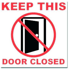 Keep This Door Locked Sign Door Closed Sign Door To Remain