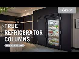 True Refrigerator Columns