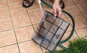 how to clean lg air conditioner filter