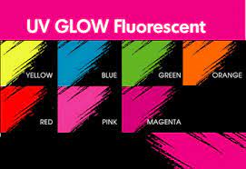 Uv Glow Fluorescent Paints By Fas