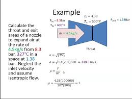 Nozzles Example Question 1