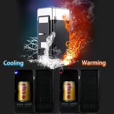 Mini Usb Refrigerator Fridge Cooler Warmer With Led Light