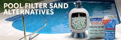 You just need to turn off the pump. Pool Filter Sand Alternatives