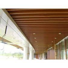 wooden pvc ceiling panel at rs 45