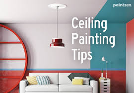 ceiling painting tips from
