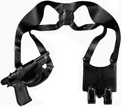 three piece ultra shoulder holster set