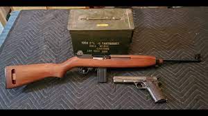 fun with a ruger 10 22 m1 carbine you