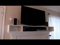 Over Mantle Cabinet For Tv Components