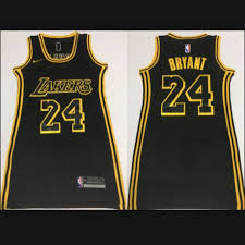Shop from the world's largest selection and best deals for los angeles lakers basketball jerseys. Shirts Women Laker Kobe Bryant 24 Black Jersey Dress Poshmark