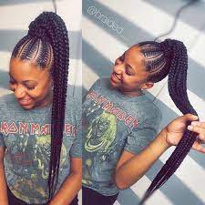 Trendy straight hair is cut on one line. Top 15 African Braid Hairstyles In South Africa Reny Styles