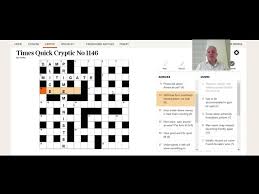beginner crossword tutorial you