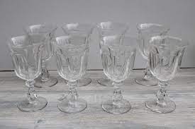 Old Williamsburg Imperial Glass Goblets