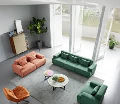 Stylish Fabric Sofa Set Sectional Sofa