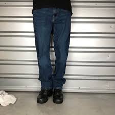 levi s 505 dark washed denim jeans mens