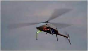 single rotor drone image credit