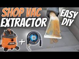 diy carpet extractor using a vac