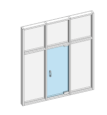 Building Revit Family Glass Curtain Wall