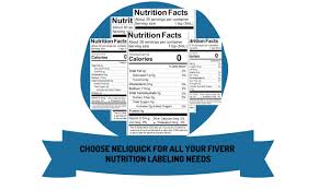 express deliver nutrition facts panel