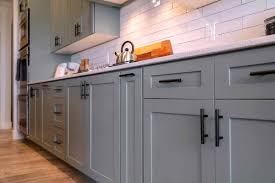 Dove white shaker and crystal maple cabinets. Custom Kitchen Cabinet Refacing Excalibur Cabinetry