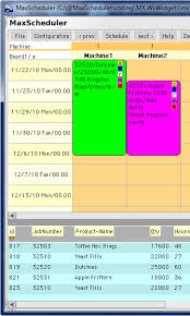 scheduling software for manufacturing