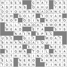 disclose crossword clue archives