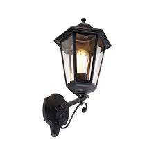Classic Outdoor Wall Lamp Black Ip44