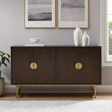 crosley furniture blair brown mdf 54 in