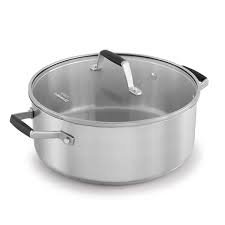 calphalon select 5 qt round stainless