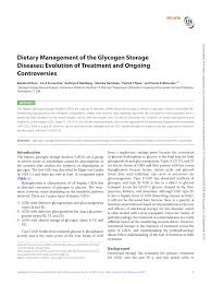 glycogen storage diseases
