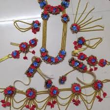 flower jewellery set for baby shower