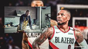 Protocol spoke to hulu about the production of its new hulu has live sports again commercial and lillard's remote participation in it, given his involvement in it's the kind of thing that you'd think was off even if no one told you that wasn't actually damian lillard. Blazers Video Damian Lillard Goes Viral With Bizarre Deepfaked Hulu Commercial