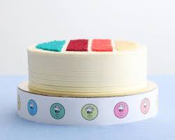 Rainbow Cake Munch gambar png