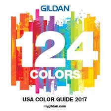 Gildan T Shirt Colors 2016 Printable Coloring Pages