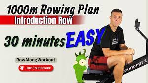 rowing 1000m plan introduction