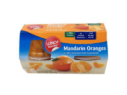 mandarin oranges in 100 fruit juice