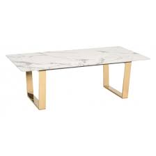 Atlas Faux Marble Coffee Table By Zuo