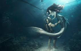 diver the mermaid wallpapers