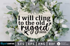 cling to the old rugged cros graphic