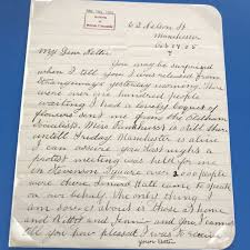 Imprisoned Suffragette Letter Discovered Bbc News