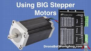 using big stepper motors with arduino